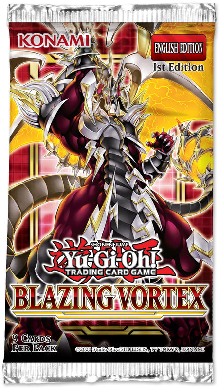 Yu-Gi-Oh! TCG: Blazing Vortex 1st Edition Booster Box - 24 Packs Card Game Konami