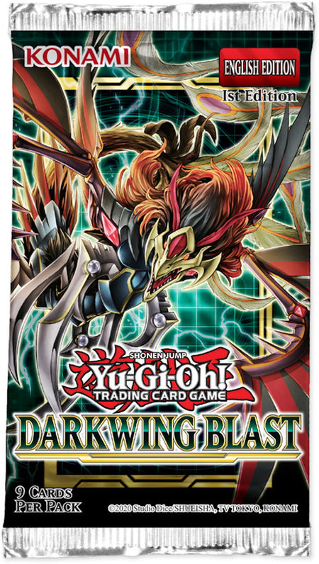 Yu-Gi-Oh! Trading Card Game: Darkwing Blast Booster Box - 24 Packs Card Game Konami   