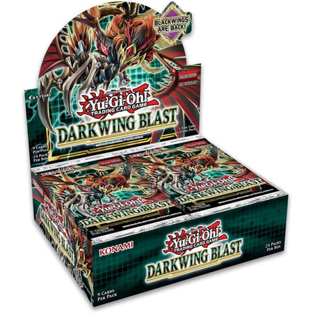 Yu-Gi-Oh! Trading Card Game: Darkwing Blast Booster Box - 24 Packs Card Game Konami   