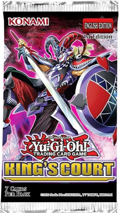 Yu-Gi-Oh! TCG: King's Court Booster Box 1st Edition - 24 Packs Card Game Konami