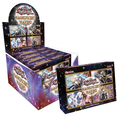 Yu-Gi-Oh! Trading Card Game: Magnificent Mavens Booster Display Box (2022 Holiday Box) - 5 Boxes Card Game Konami   