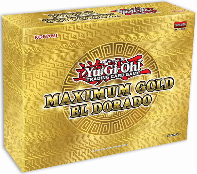 Yu-Gi-Oh! TCG: Maximum Gold El Dorado Display Box - 20 Booster Packs Card Game Konami