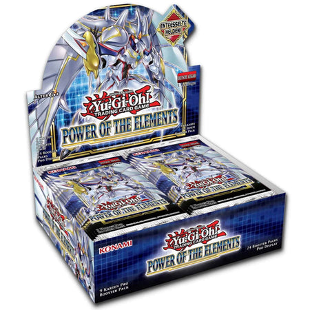 Yu-Gi-Oh! Trading Card Game: Power of the Elements Booster Display Box 1st Edition - 24 Packs Card Game Konami   