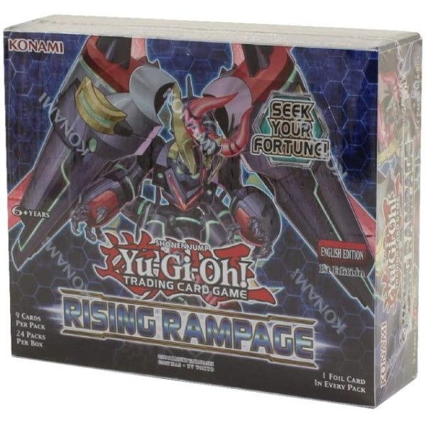 Yu-Gi-Oh! TCG: Rising Rampage Booster Box - 1st Edition Card Game Konami