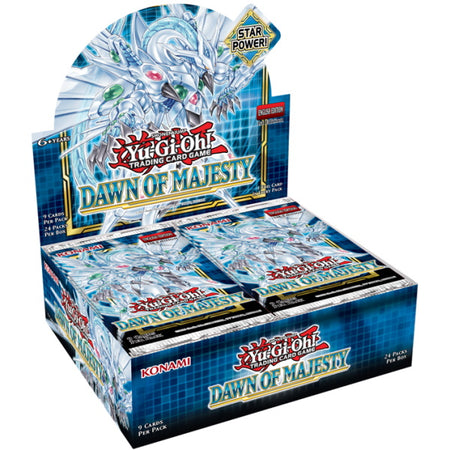 Yu-Gi-Oh! TCG: Dawn of Majesty Booster Box 1st Edition - 24 Packs Card Game Konami