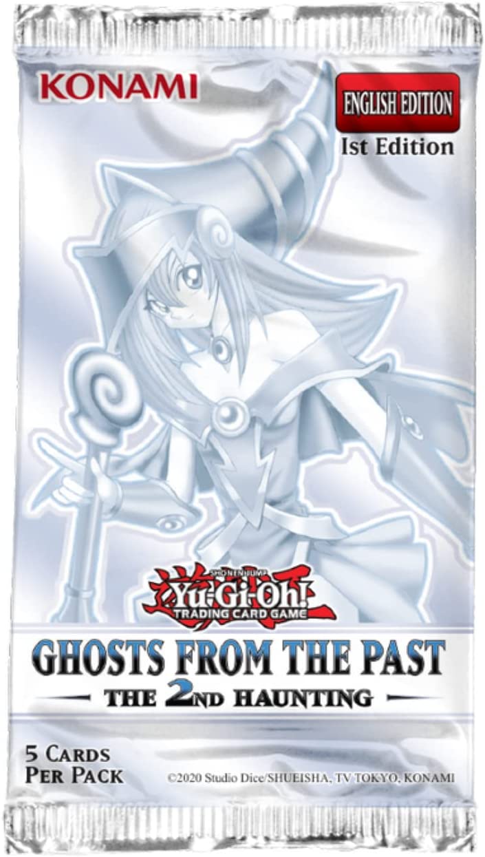 Yu-Gi-Oh! TCG: Ghosts From the Past - The 2nd Haunting Booster Display Box 1st Edition - 5 Mini Boxes [20 Packs] Yugioh Card Game Konami