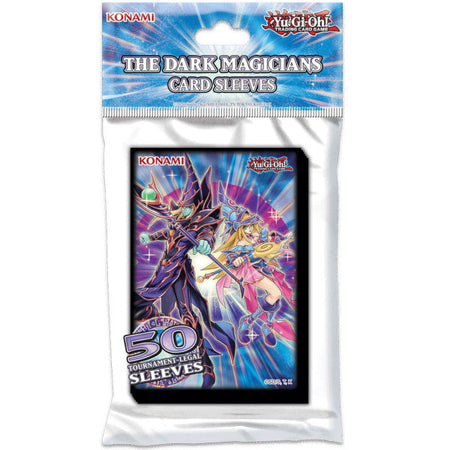 Yu-Gi-Oh! Trading Card Game: The Dark Magicians Card Sleeves - 50 Sleeves Card Game Konami   