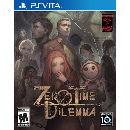 Zero Escape: Zero Time Dilemma [Sony PS Vita] Sony PS Vita Video Game Aksys Games   