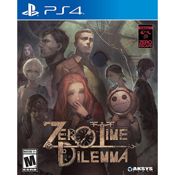 Zero Escape: Zero Time Dilemma [PlayStation 4] PlayStation 4 Video Game Aksys Games   