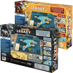 Pandemic Legacy: Season 2 - Black [Board Game, 2-4 Players] Board Game Z-Man Games   