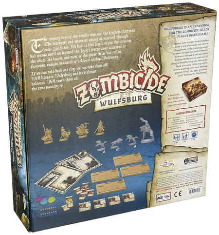 Zombicide: Black Plague - Wulfsburg Expansion [Board Game, 1-6 Players] Board Game Cool Mini or Not   