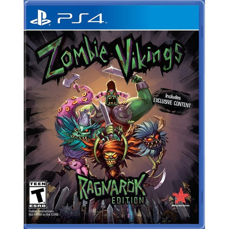 Zombie Vikings - Ragnarok Edition [PlayStation 4] PlayStation 4 Video Game Rising Star Games   
