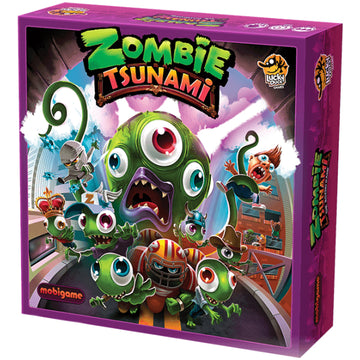 Zombie Tsunami [Board Game, 3-6 Players] Board Game Lucky Duck Games   