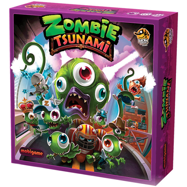 Zombie Tsunami [Board Game, 3-6 Players] Board Game Lucky Duck Games   