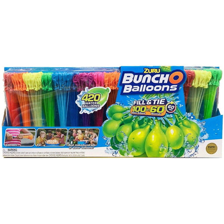 ZURU Bunch O Balloons - 420 Water Balloon Pack [Toys, Ages 3+] Toys & Games ZURU   